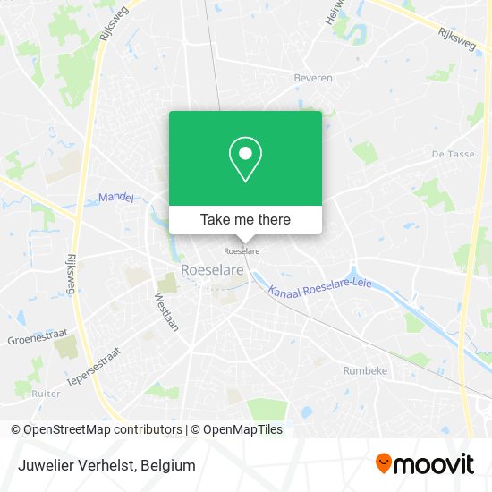 Juwelier Verhelst map