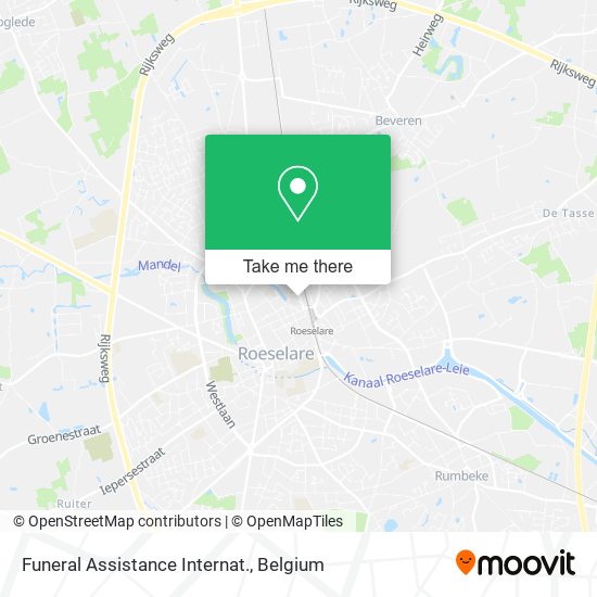 Funeral Assistance Internat. map