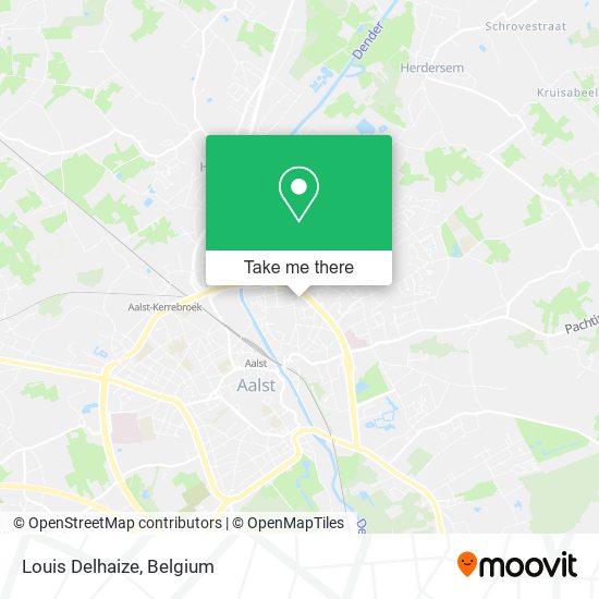 Louis Delhaize map