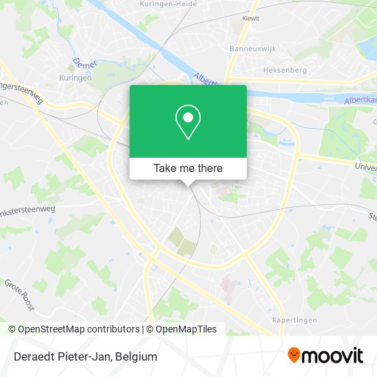 Deraedt Pieter-Jan map