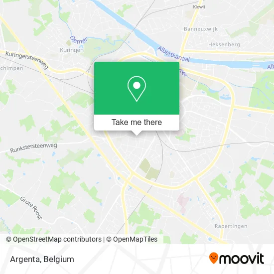 Argenta map