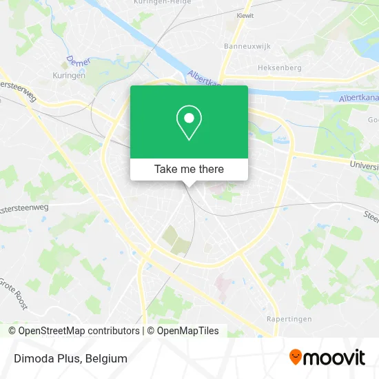 Dimoda Plus map