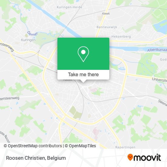 Roosen Christien map