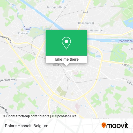 Polare Hasselt map