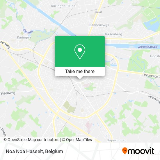 Noa Noa Hasselt map