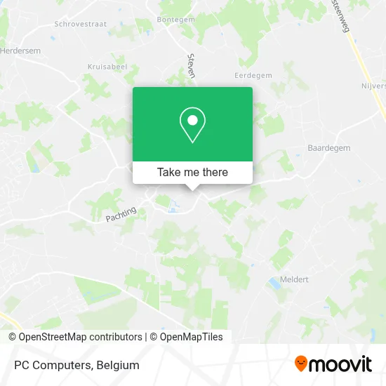 PC Computers map