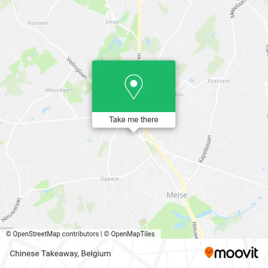 Chinese Takeaway map