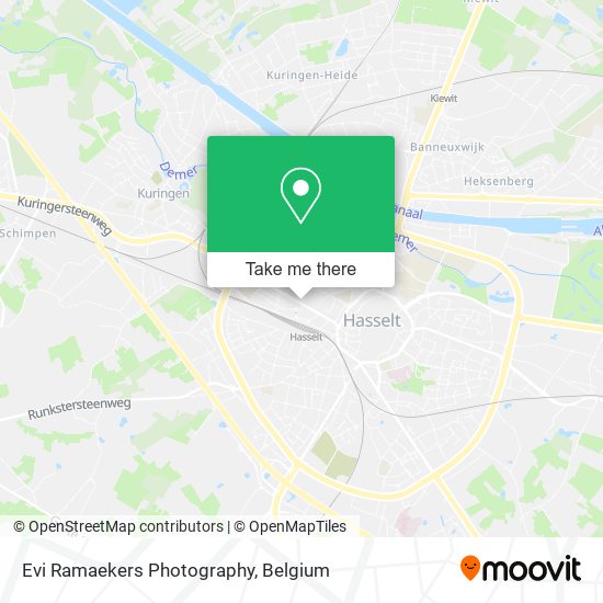 Evi Ramaekers Photography map