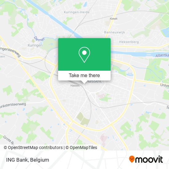 ING Bank map