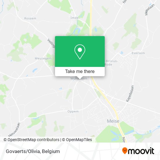 Govaerts/Olivia map