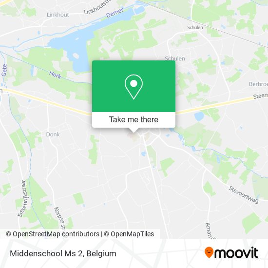 Middenschool Ms 2 map