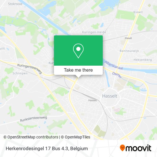 Herkenrodesingel 17 Bus 4.3 map