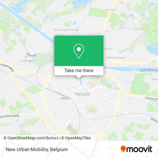 New Urban Mobility map