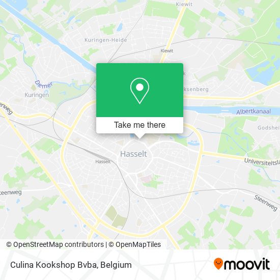 Culina Kookshop Bvba plan