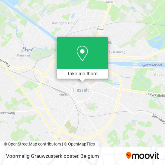 Voormalig Grauwzusterklooster plan