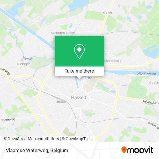 Vlaamse Waterweg plan