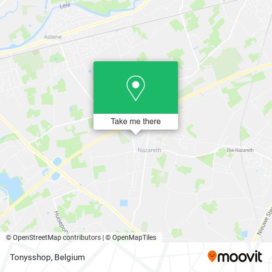 Tonysshop map