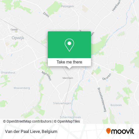 Van der Paal Lieve map