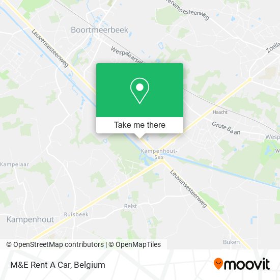 M&E Rent A Car map