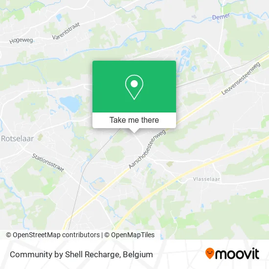 Community by Shell Recharge map