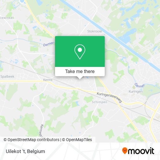 Uilekot 't map