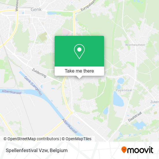 Spellenfestival Vzw plan