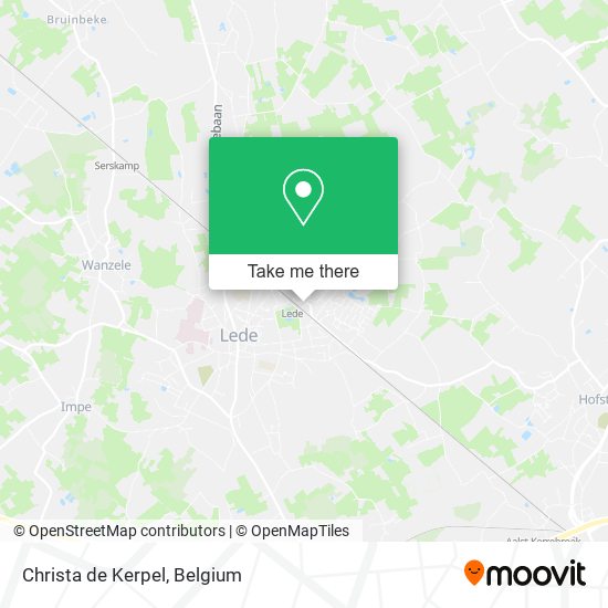 Christa de Kerpel map
