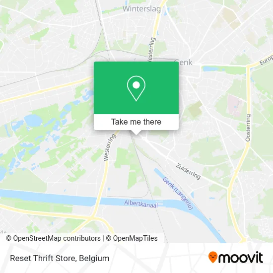 Reset Thrift Store map