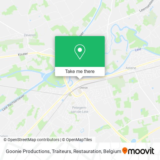 Goonie Productions, Traiteurs, Restauration map