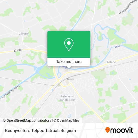 Bedrijventerr. Tolpoortstraat map