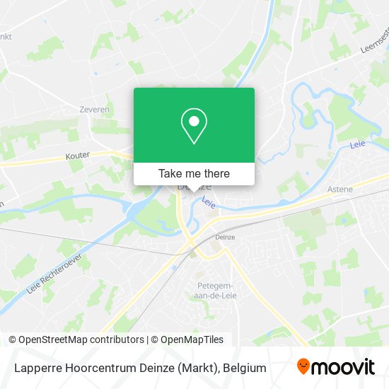 Lapperre Hoorcentrum Deinze (Markt) map