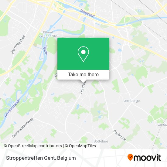 Stroppentreffen Gent map