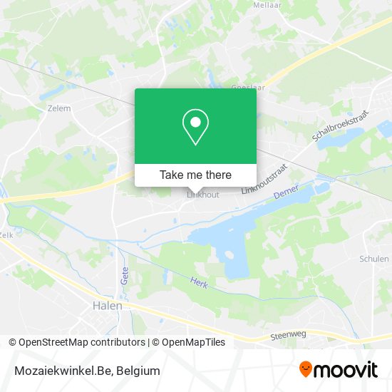 Mozaiekwinkel.Be plan