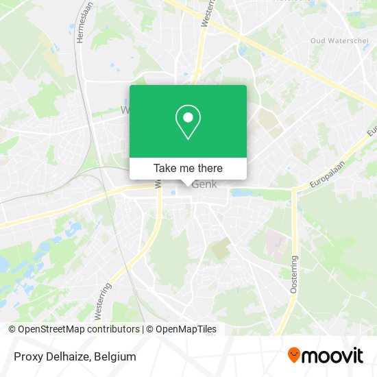 Proxy Delhaize map