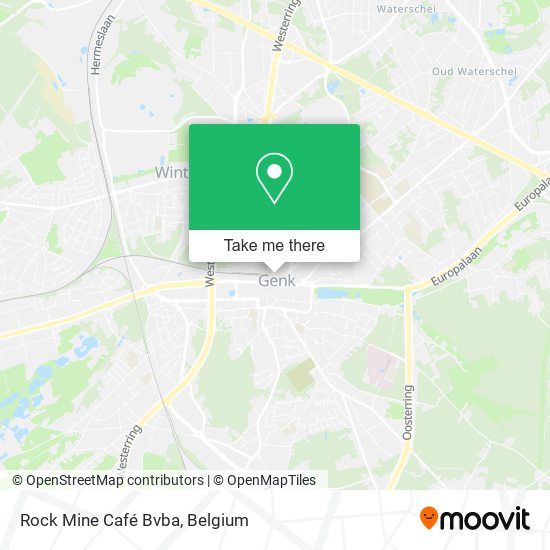 Rock Mine Café Bvba map