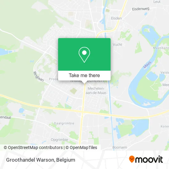 Wholesale Warson map