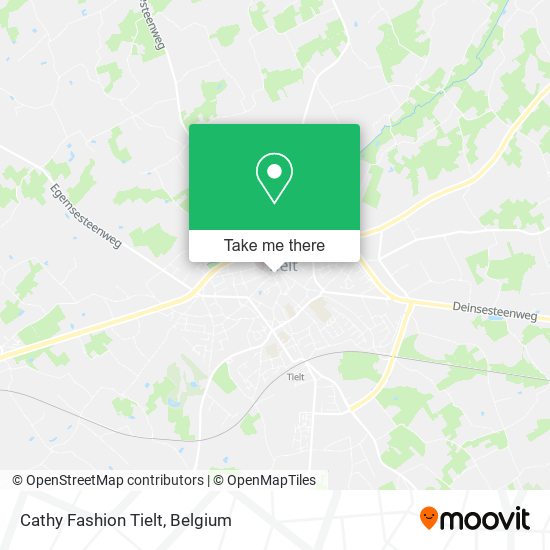 Cathy Fashion Tielt plan