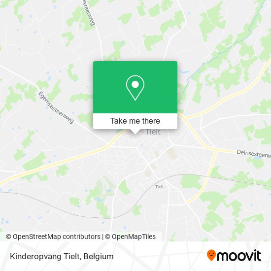 Kinderopvang Tielt map