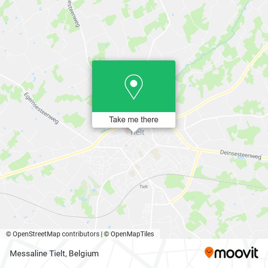 Messaline Tielt map