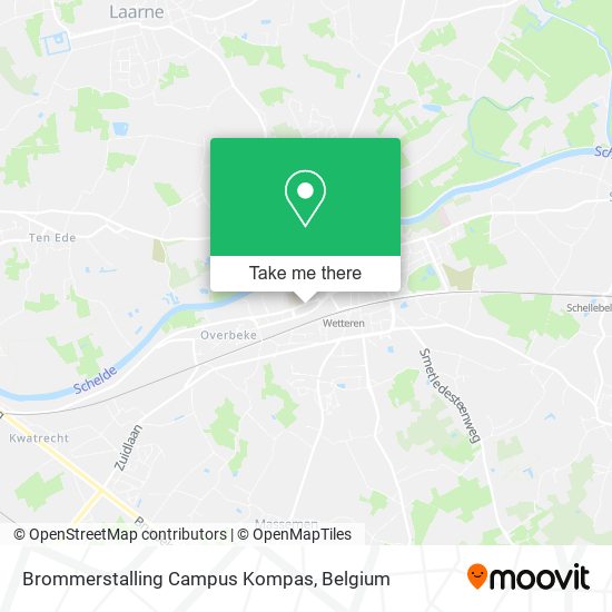 Brommerstalling Campus Kompas map