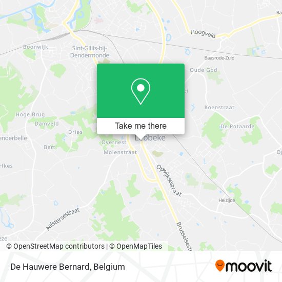 De Hauwere Bernard map