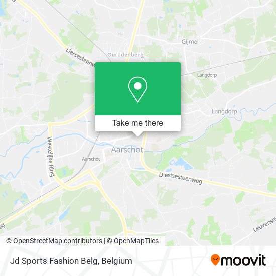 Jd Sports Fashion Belg map