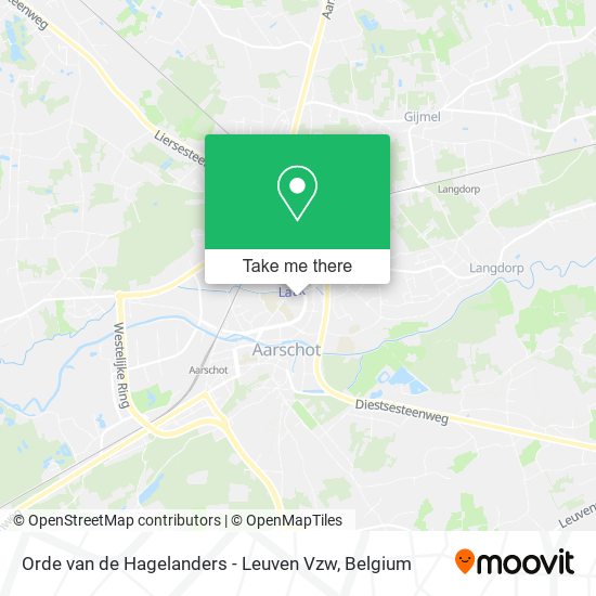 Orde van de Hagelanders - Leuven Vzw plan