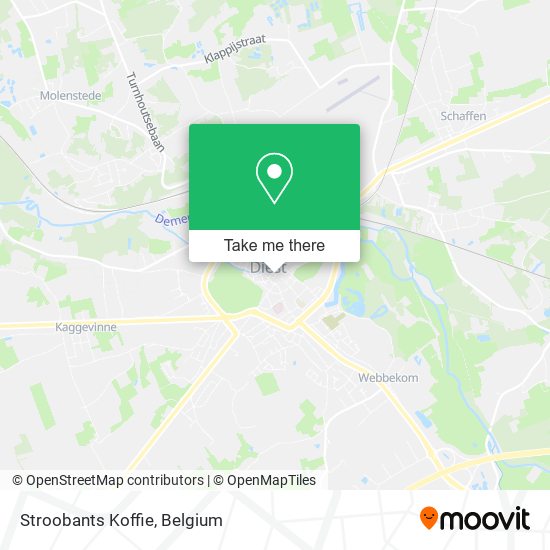 Stroobants Koffie map