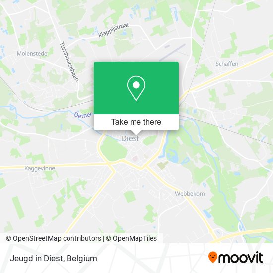 Jeugd in Diest map