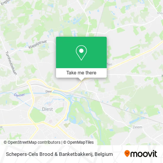 Schepers-Cels Brood & Banketbakkerij map