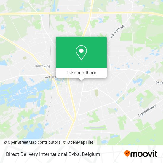 Direct Delivery International Bvba map