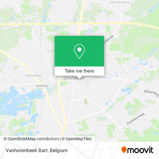 Vanhorenbeek Bart map