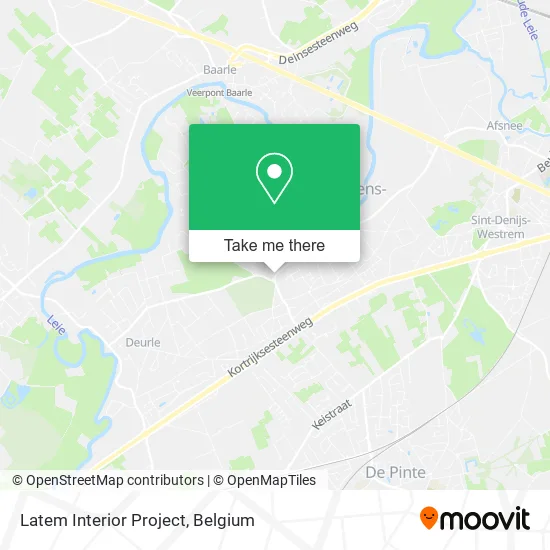 Latem Interior Project map