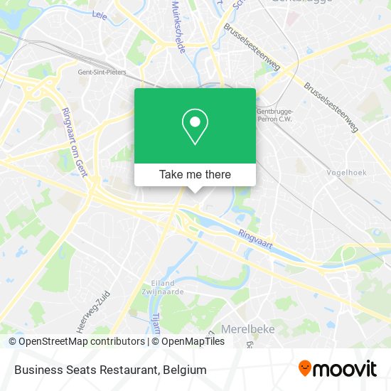 Business Seats Restaurant map